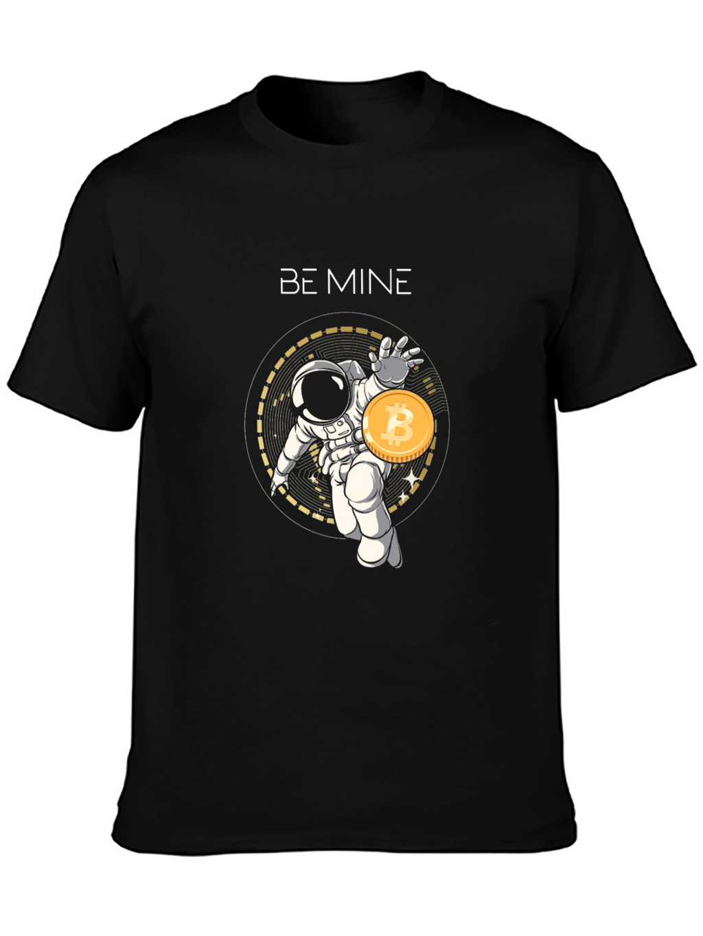 Be Mine Bitcoin Astronaut T-Shirt