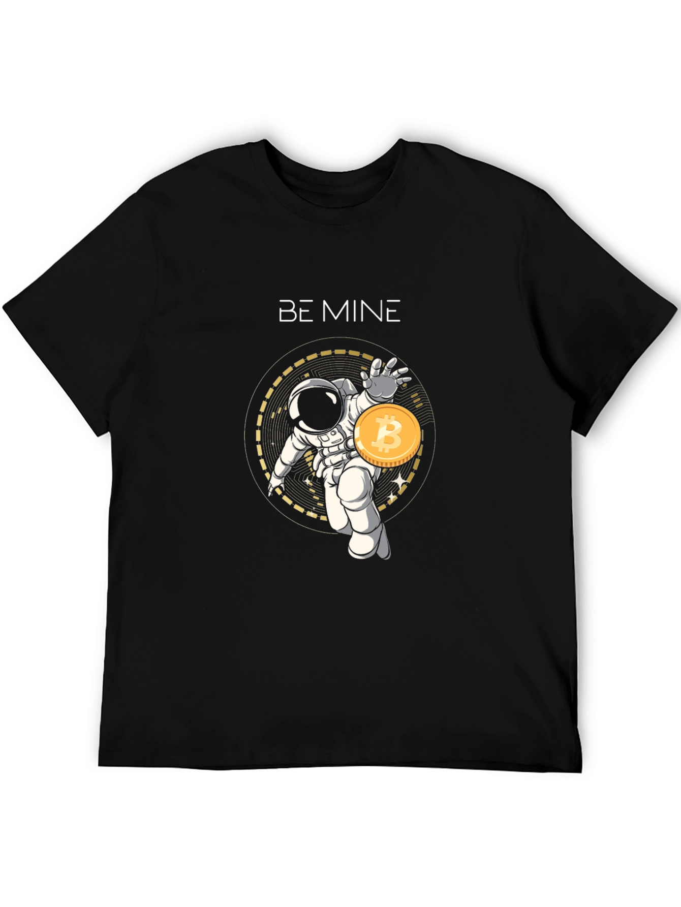 Be Mine Bitcoin Astronaut T-Shirt