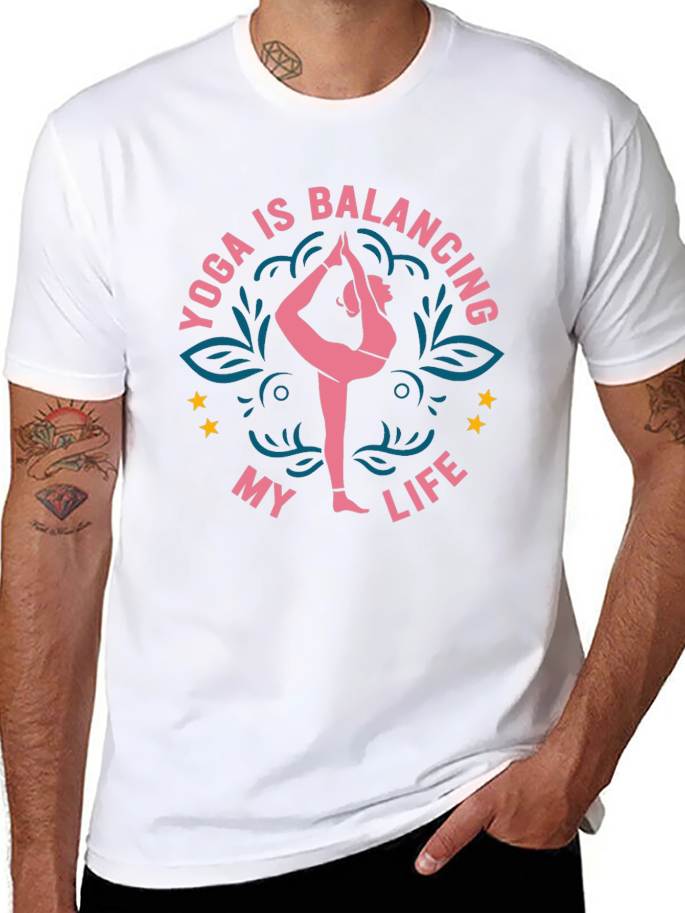 Yoga Balancing Life Tee