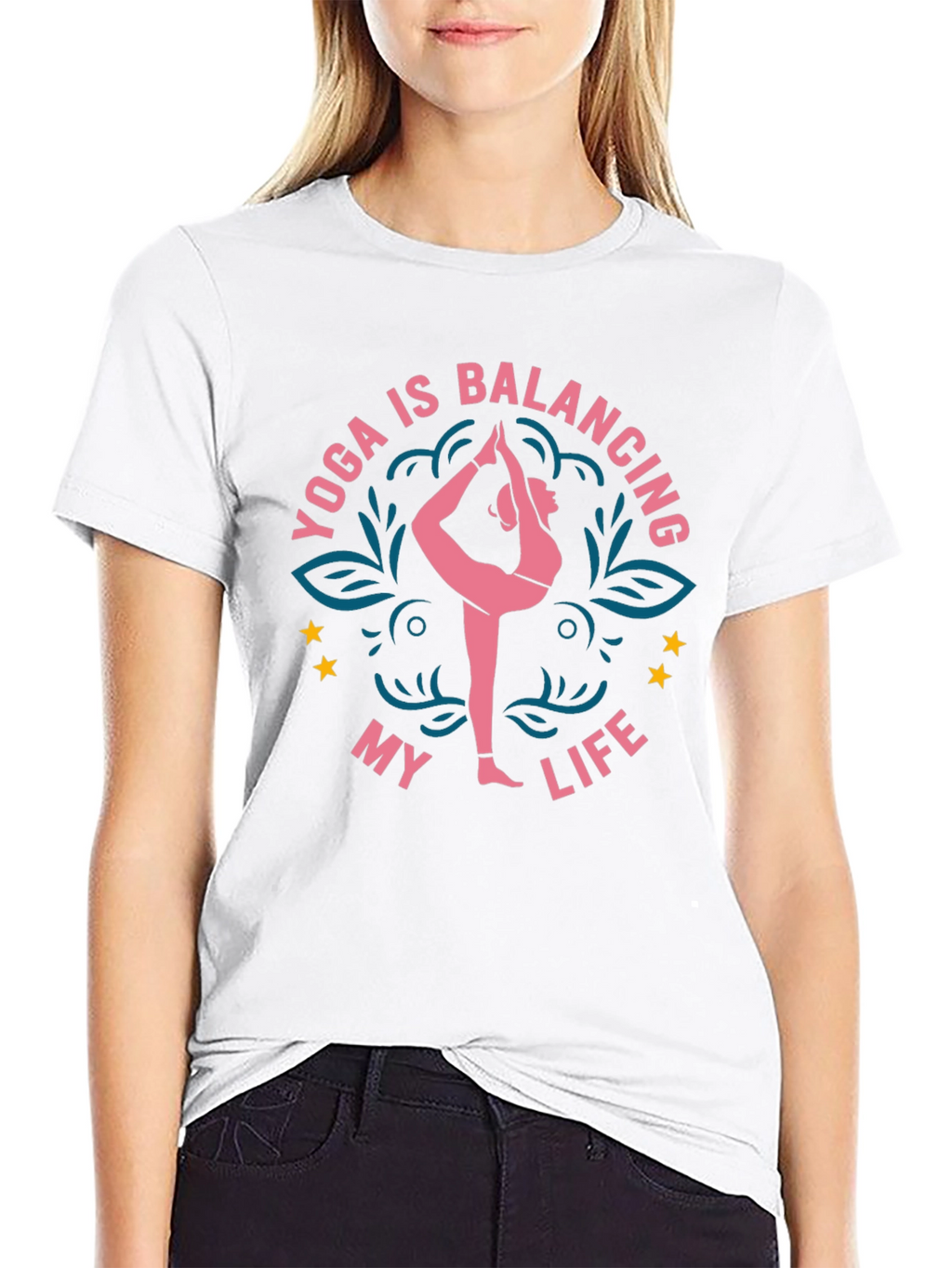 Yoga Balancing Life Tee