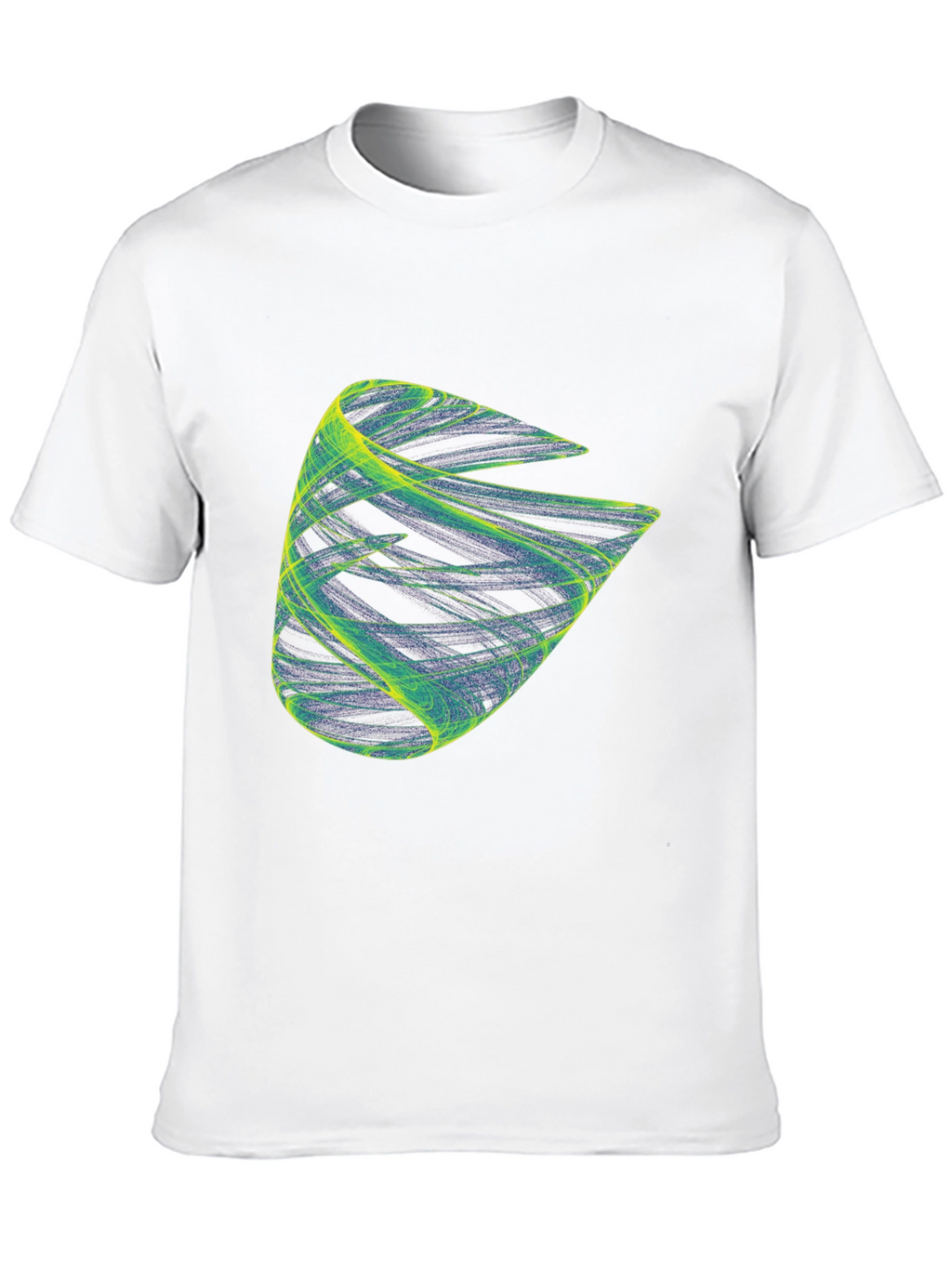 Abstract Graphic Black T-Shirt