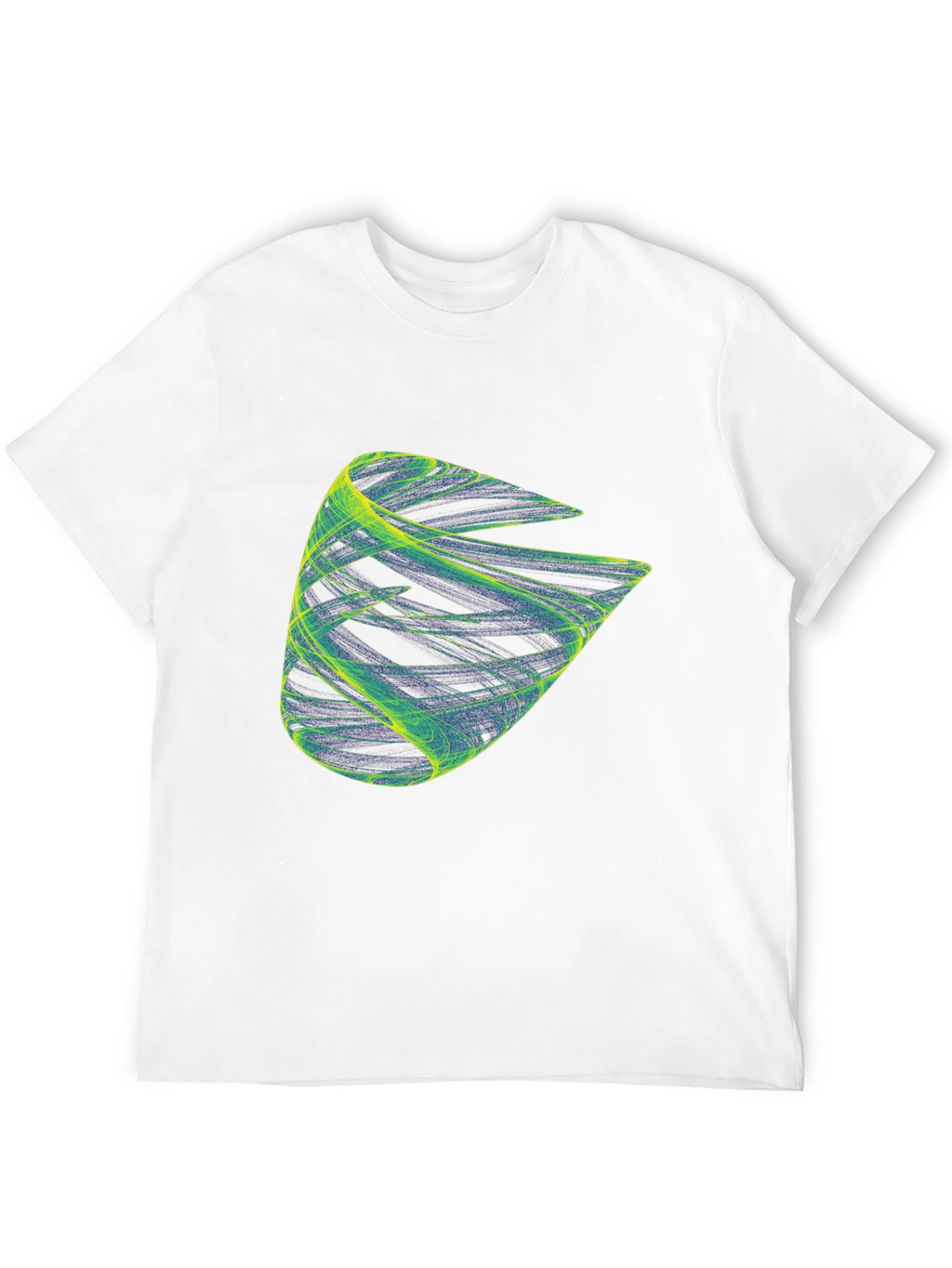 Abstract Graphic Black T-Shirt