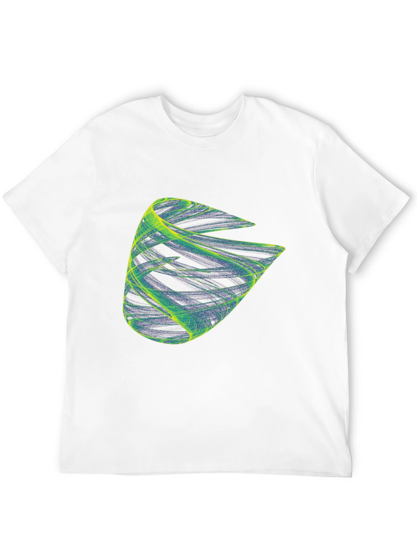 Abstract Graphic Black T-Shirt