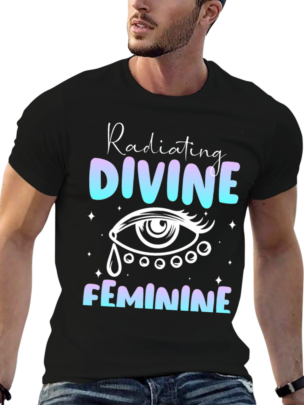 Radiating Divine Feminine Graphic Tee