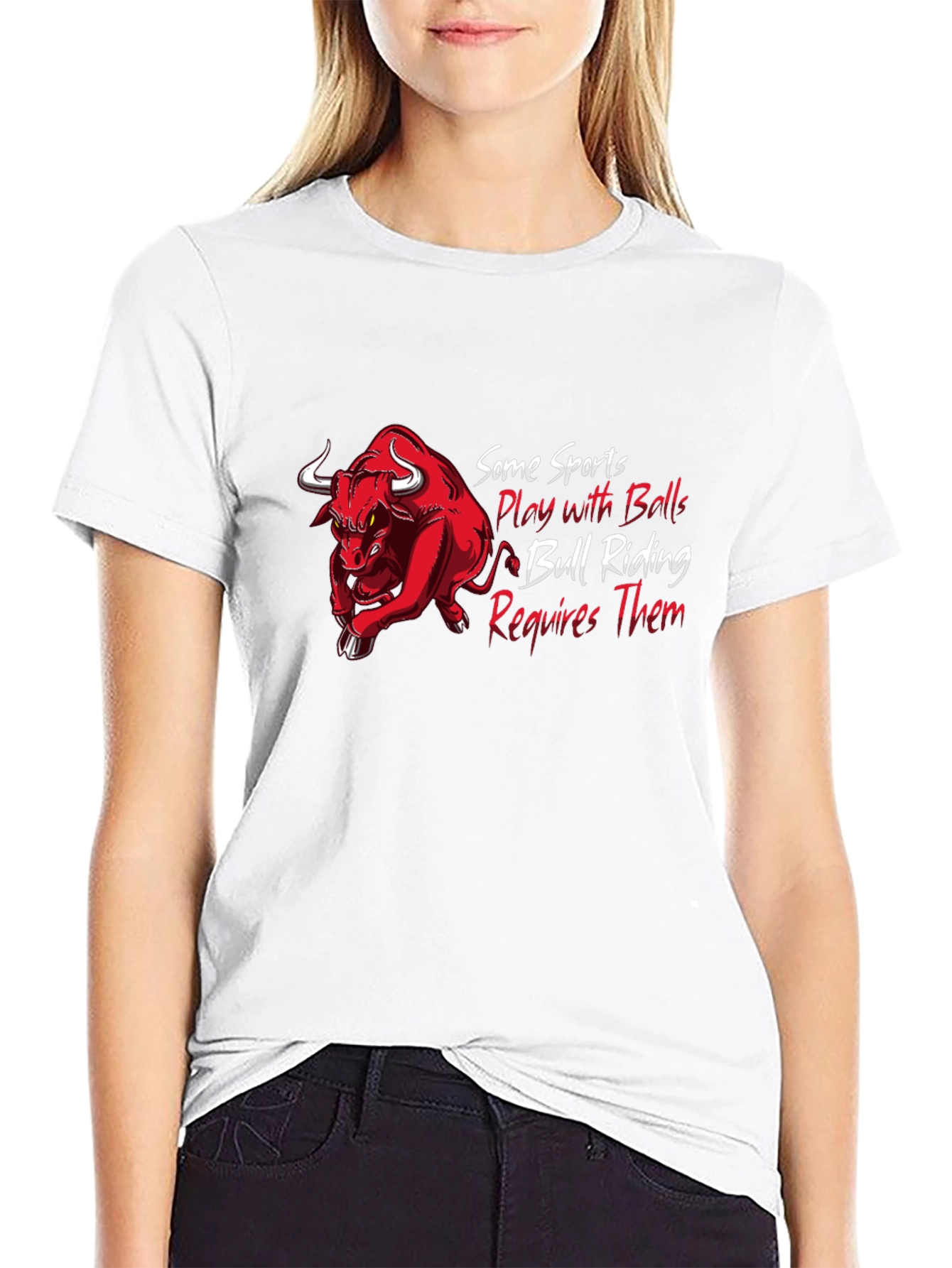 Bull Riding Balls T-Shirt