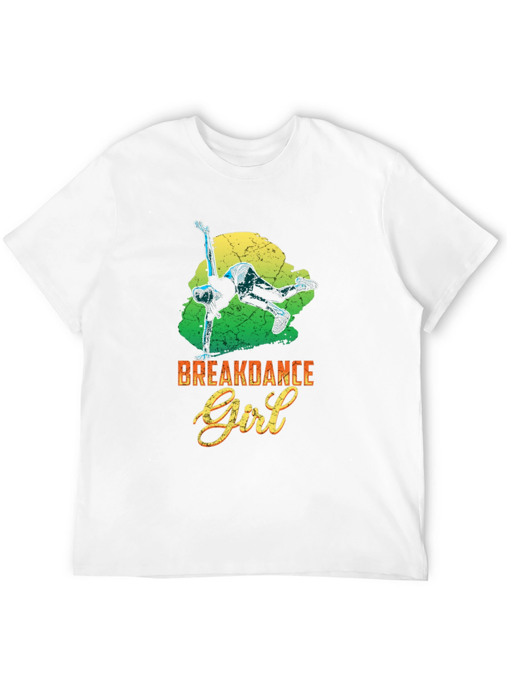 Breakdance Girl Graphic Tee - Stylish Streetwear