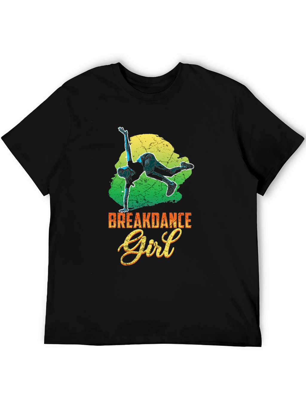 Breakdance Girl Graphic Tee - Stylish Streetwear