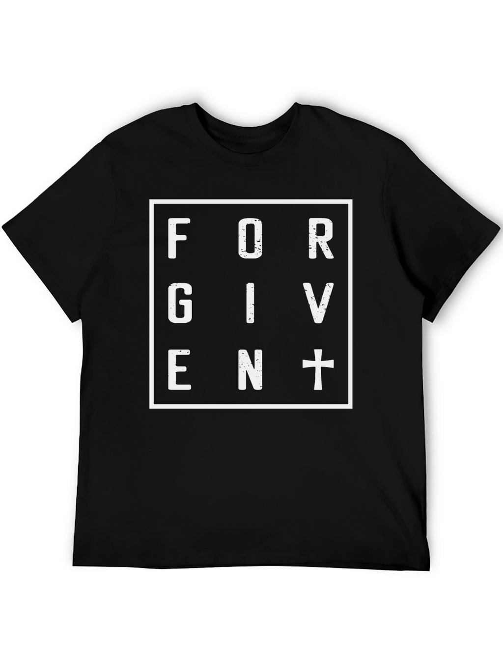 Forgiven T-Shirt - Black Christian Tee