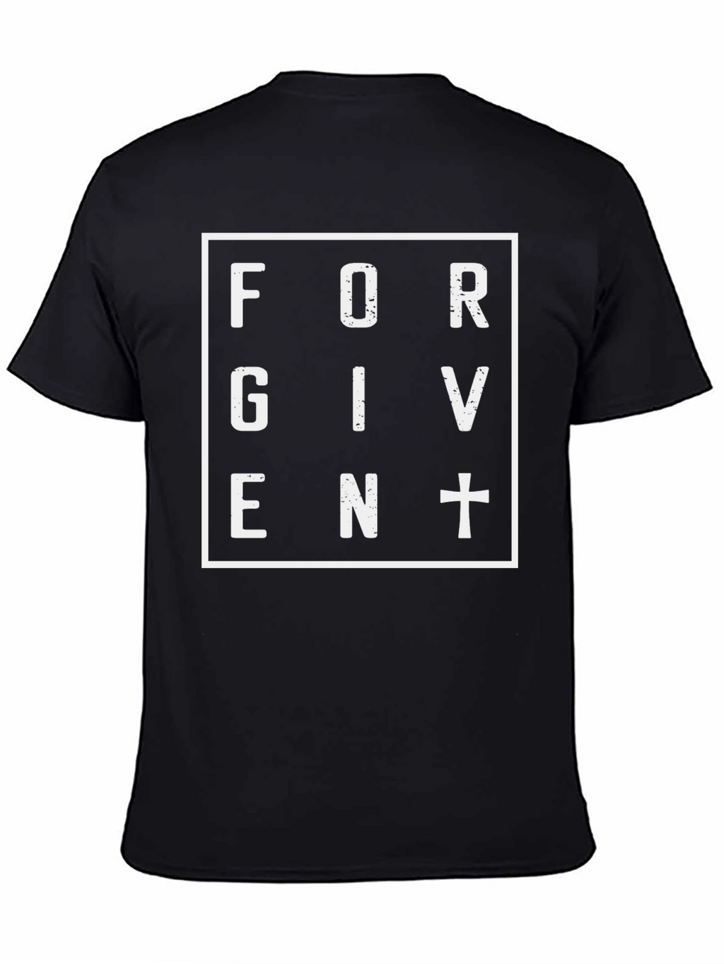 Forgiven T-Shirt - Black Christian Tee