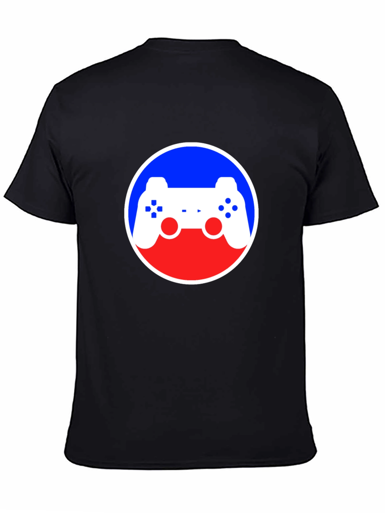 Gaming Controller Graphic Black T-Shirt