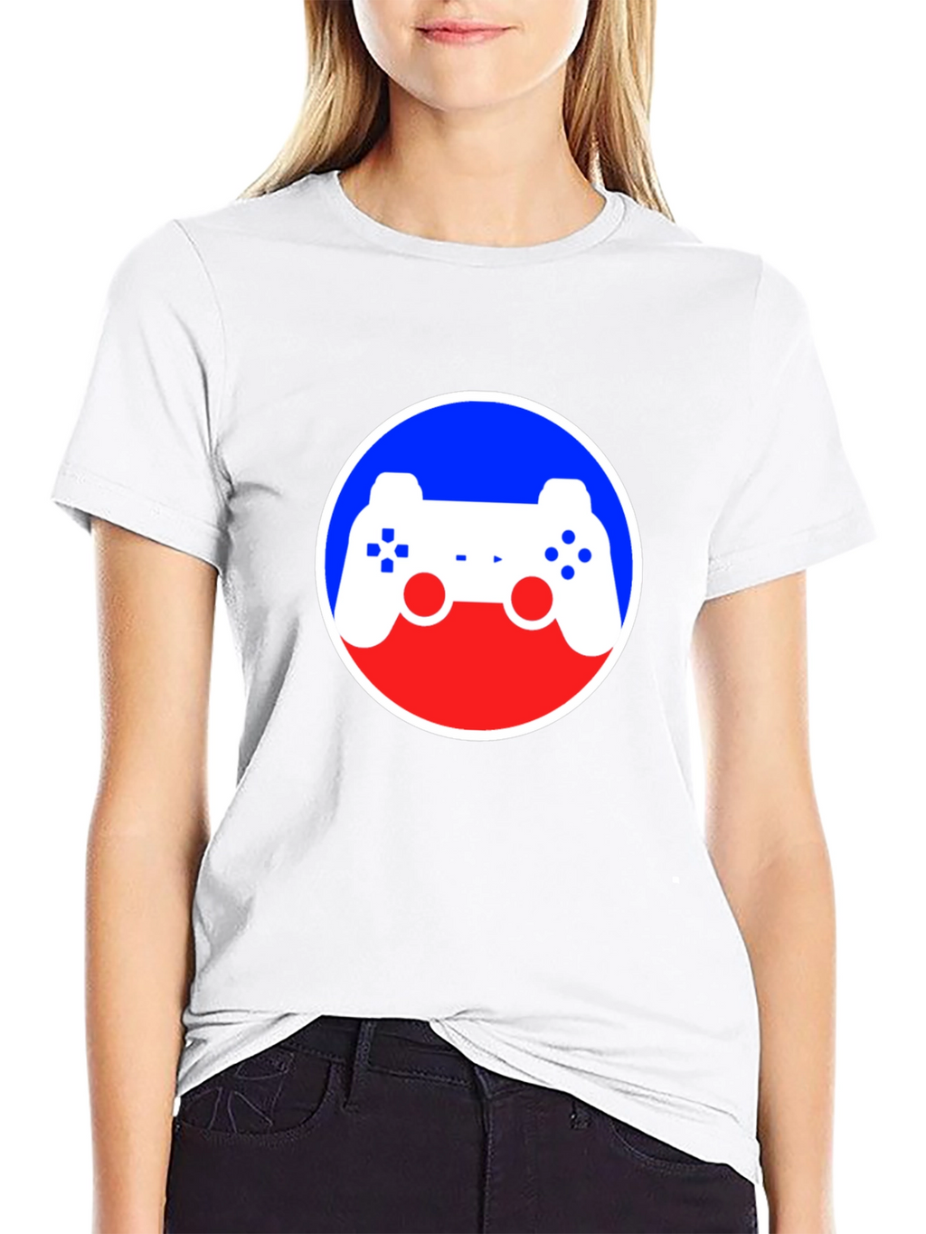 Gaming Controller Graphic Black T-Shirt