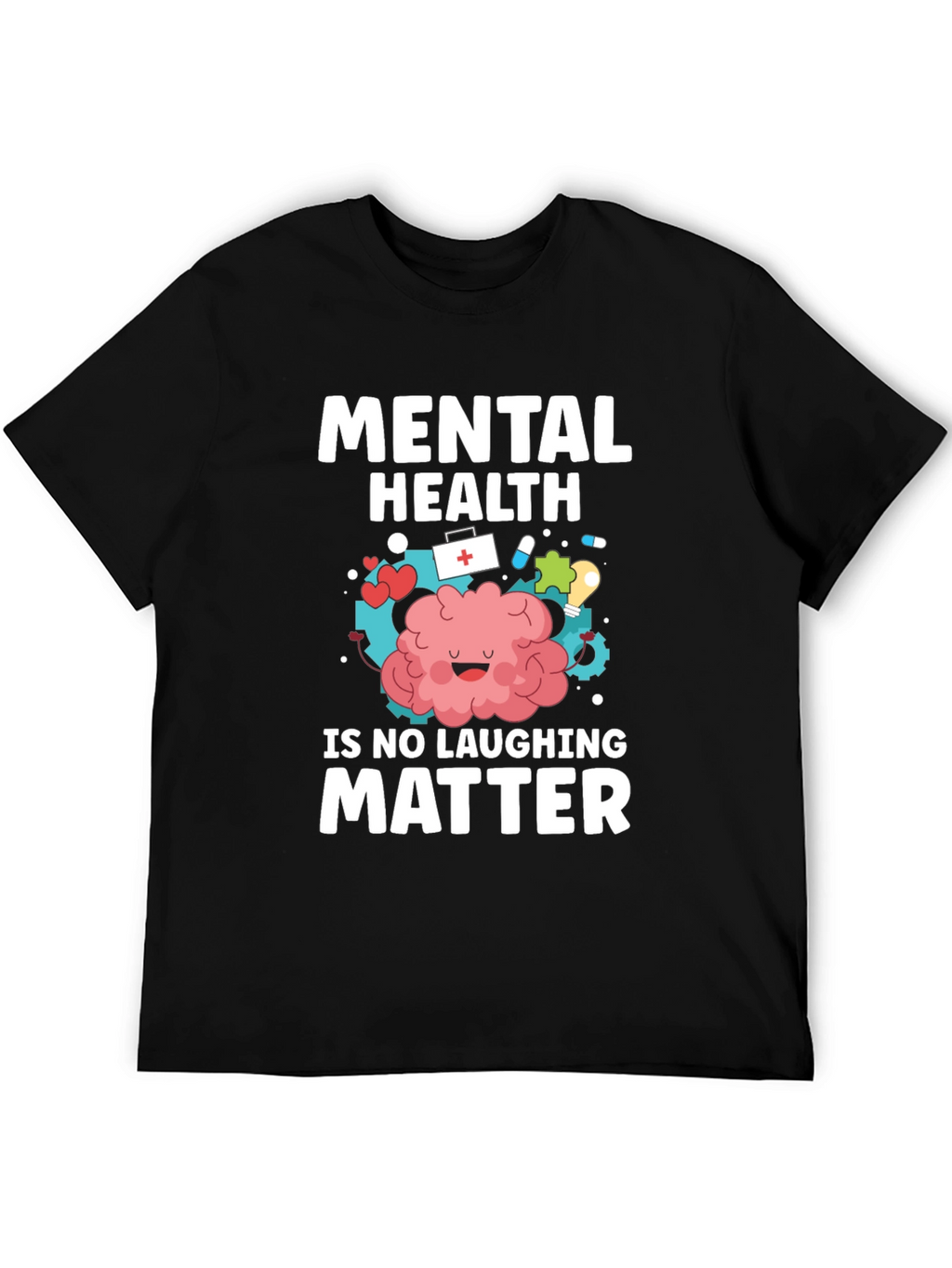 Mental Health Awareness T-Shirt - No Laughing Matter