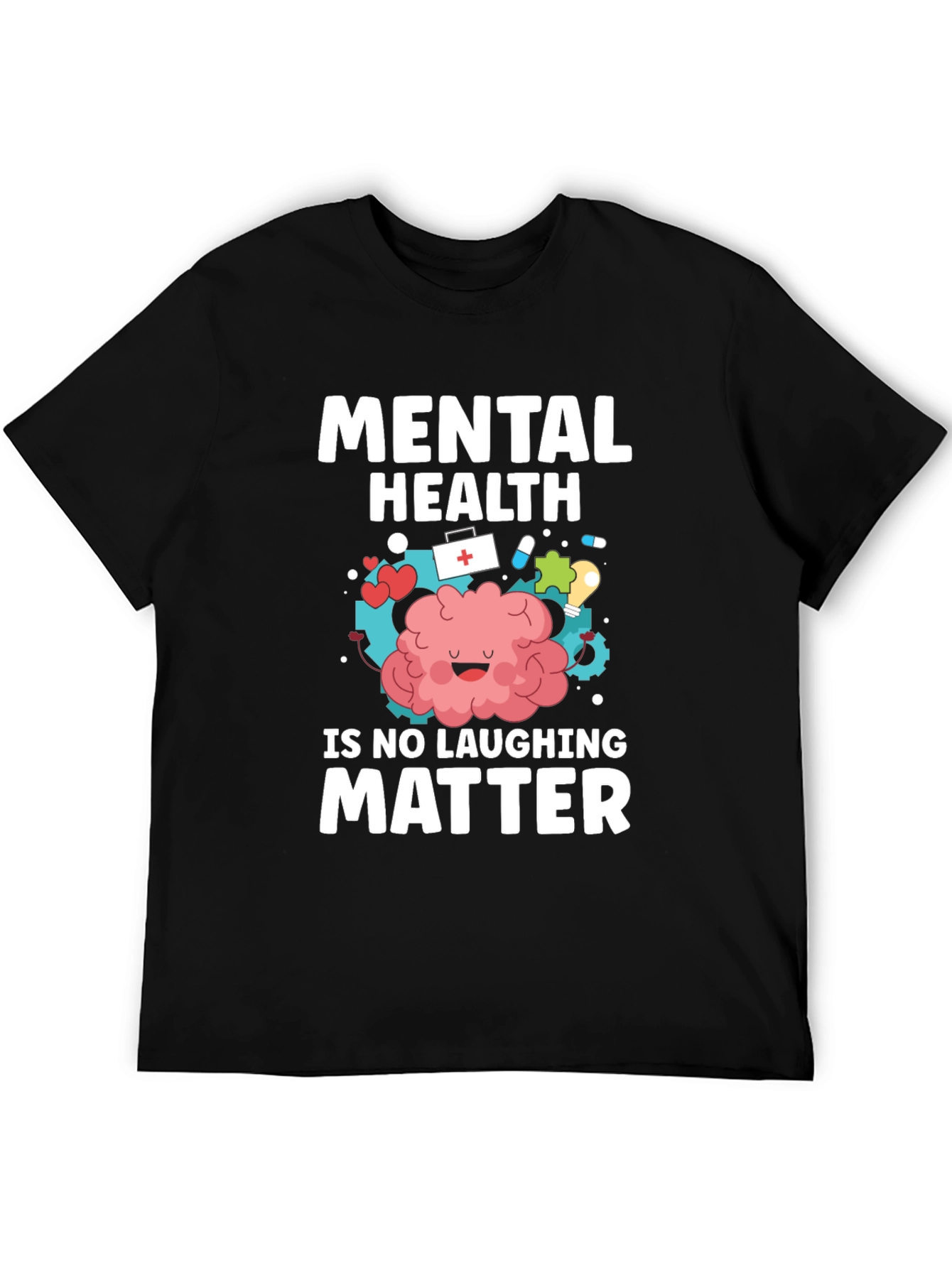 Mental Health Awareness T-Shirt - No Laughing Matter
