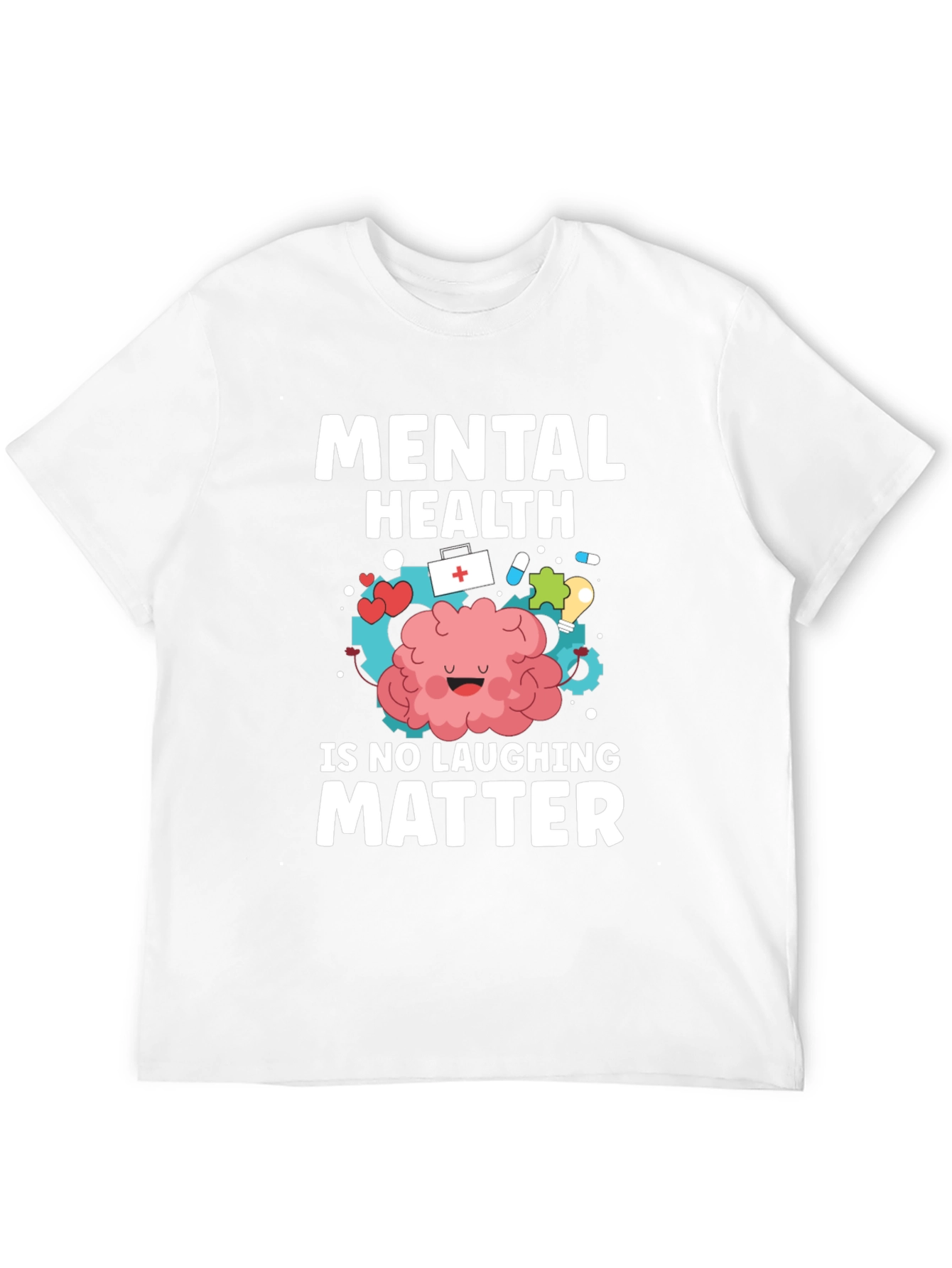 Mental Health Awareness T-Shirt - No Laughing Matter
