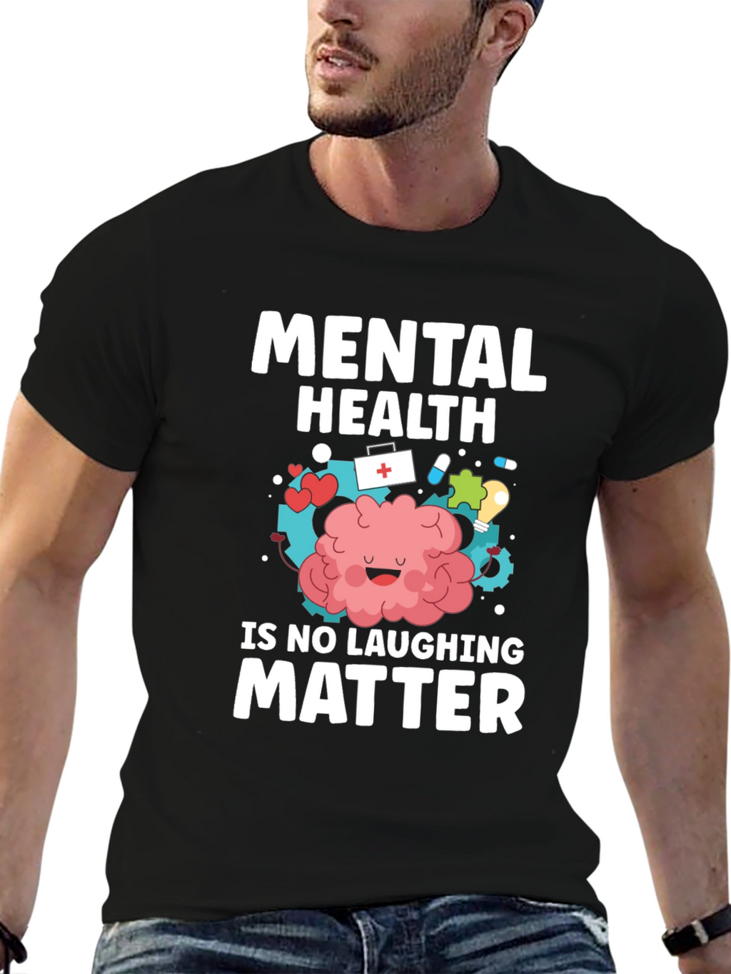 Mental Health Awareness T-Shirt - No Laughing Matter
