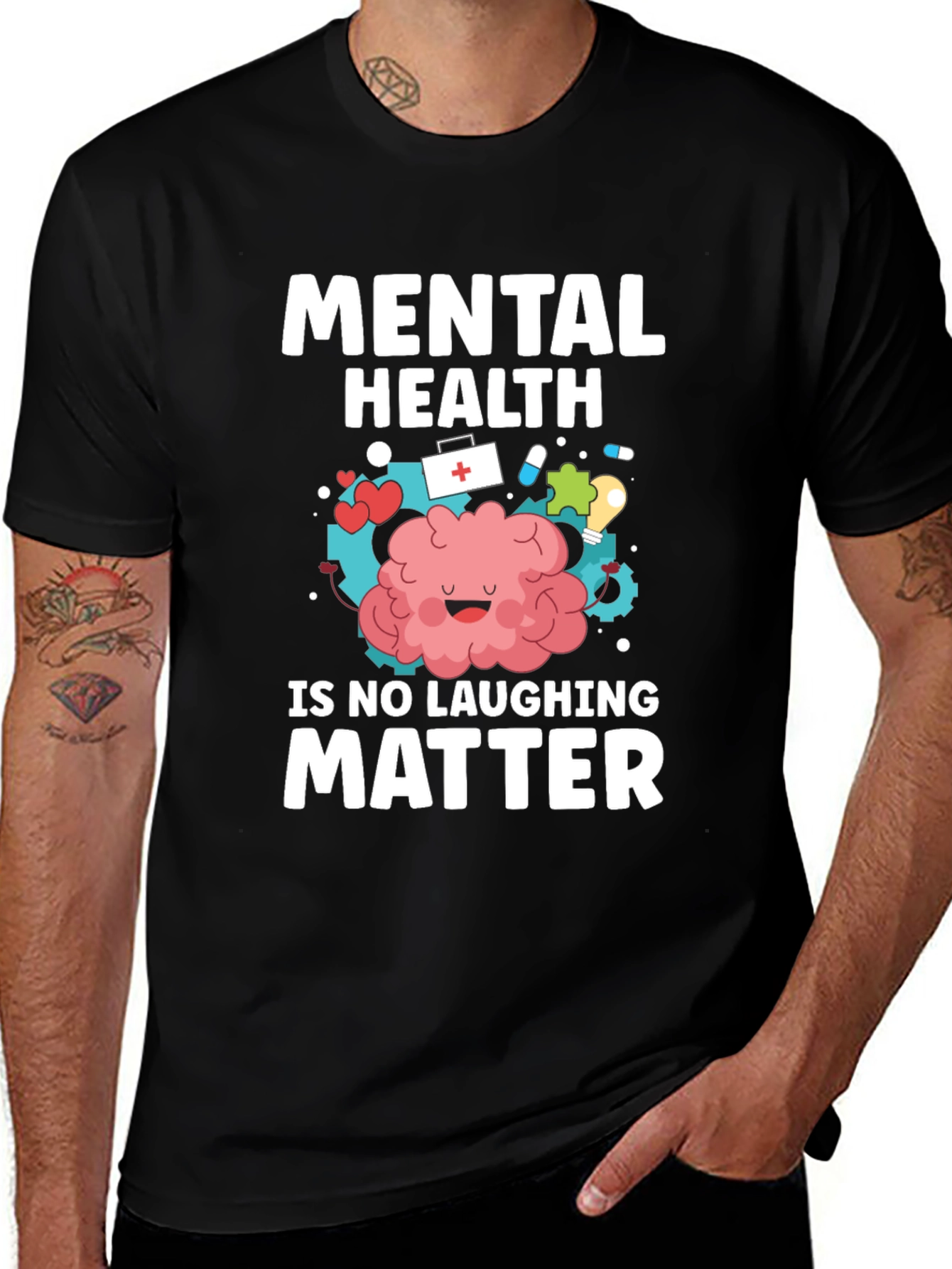 Mental Health Awareness T-Shirt - No Laughing Matter
