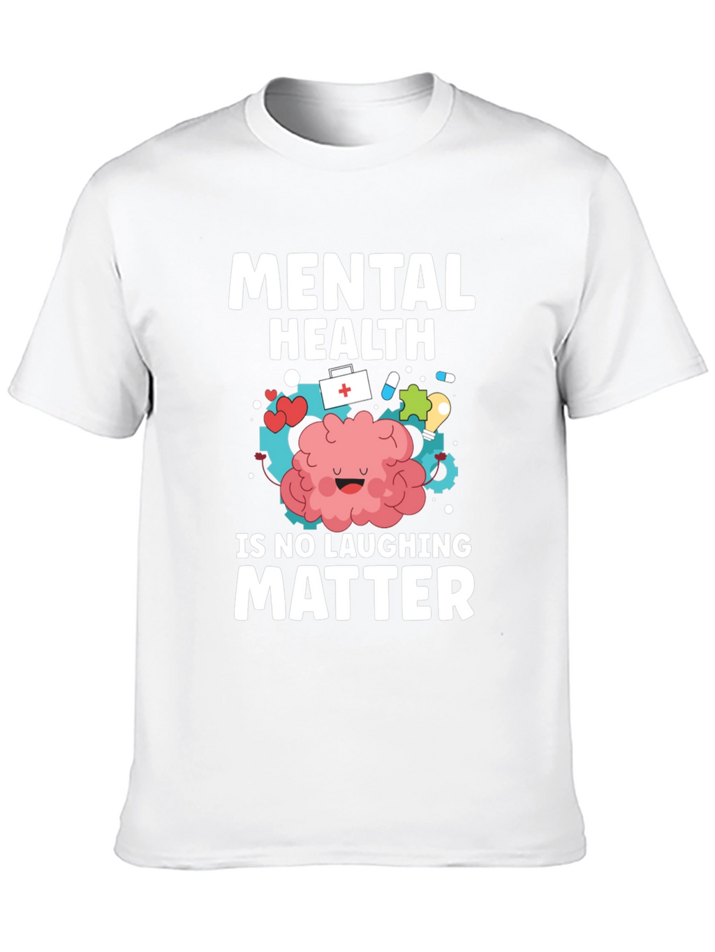 Mental Health Awareness T-Shirt - No Laughing Matter