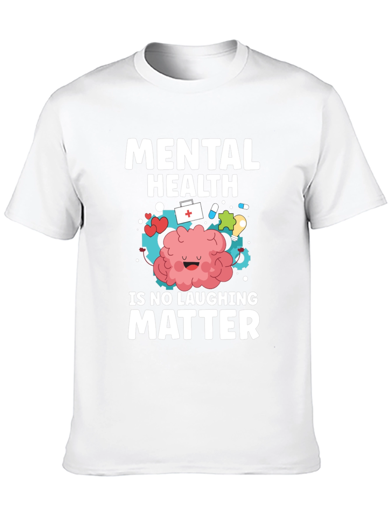 Mental Health Awareness T-Shirt - No Laughing Matter