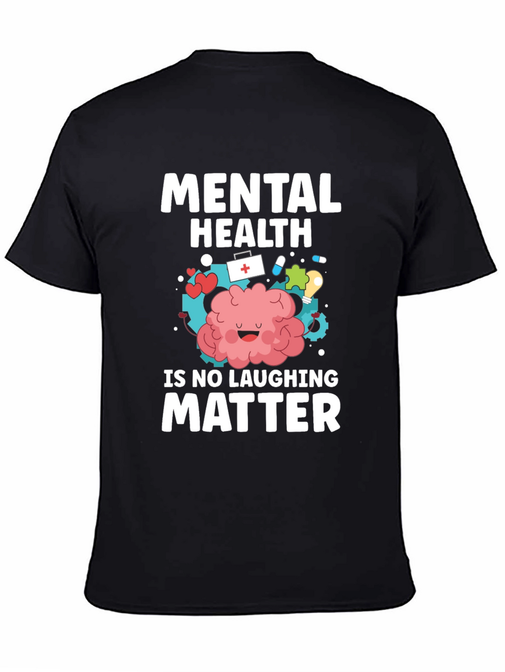 Mental Health Awareness T-Shirt - No Laughing Matter