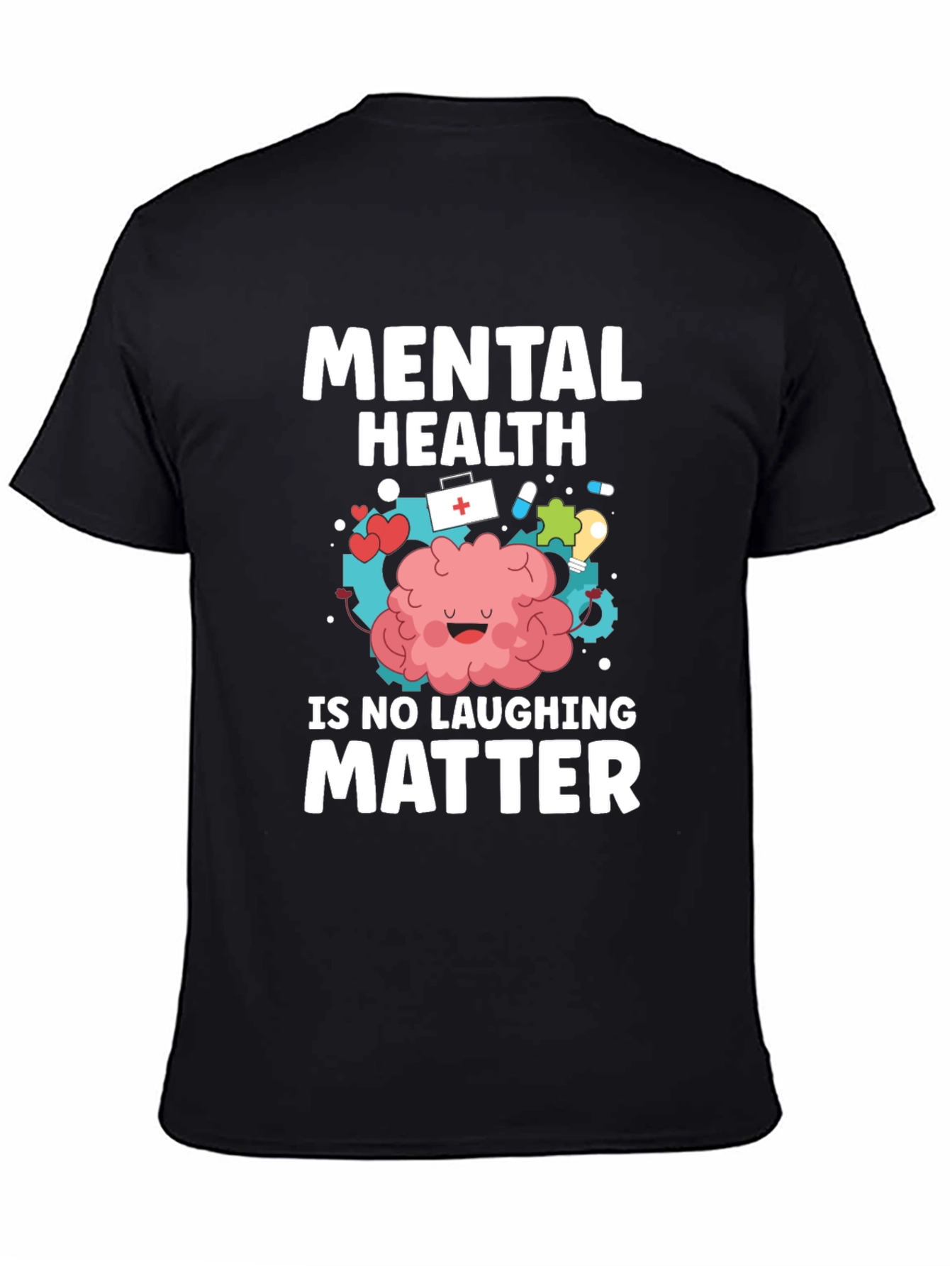 Mental Health Awareness T-Shirt - No Laughing Matter