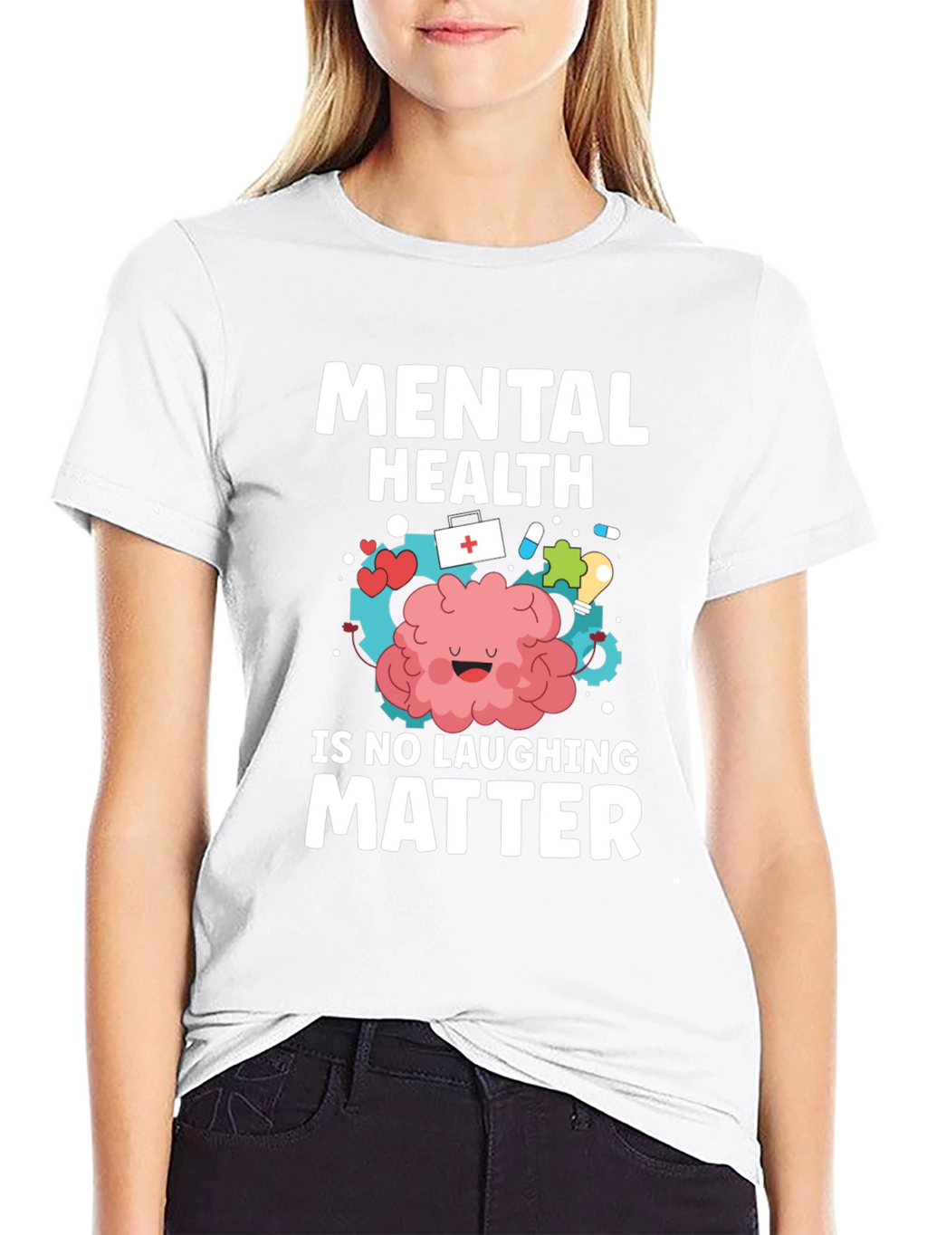 Mental Health Awareness T-Shirt - No Laughing Matter