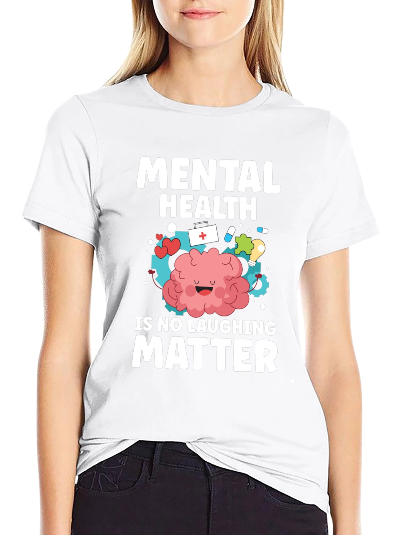 Mental Health Awareness T-Shirt - No Laughing Matter