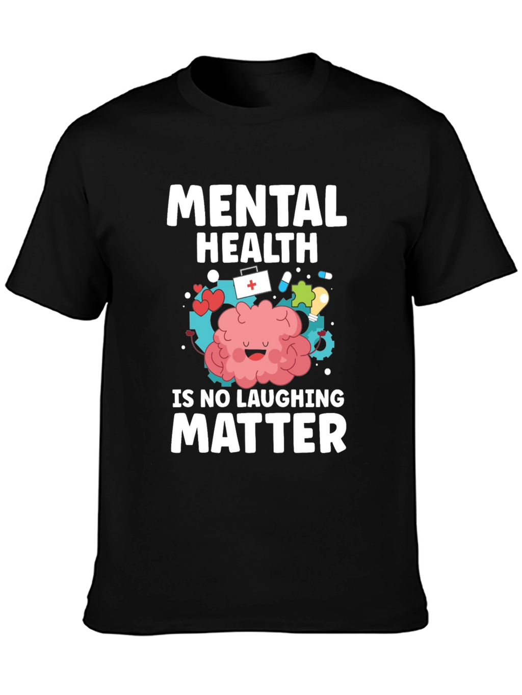 Mental Health Awareness T-Shirt - No Laughing Matter