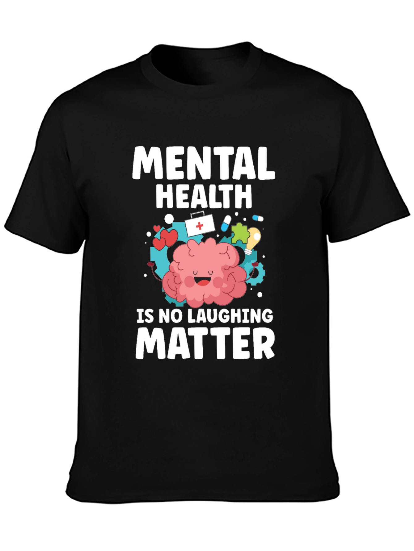 Mental Health Awareness T-Shirt - No Laughing Matter