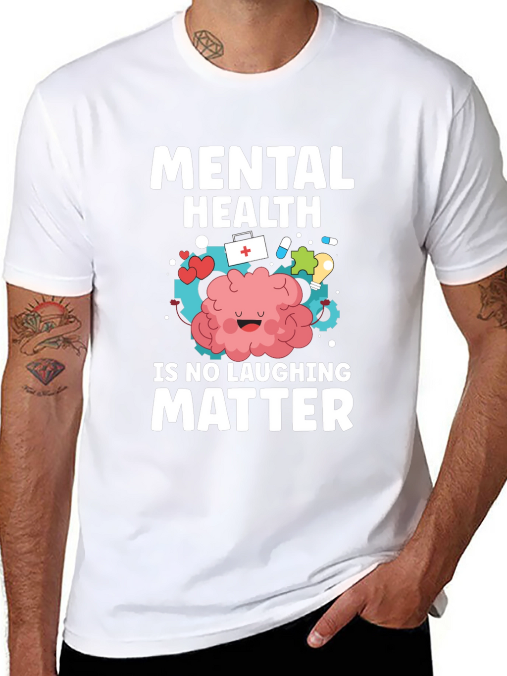 Mental Health Awareness T-Shirt - No Laughing Matter