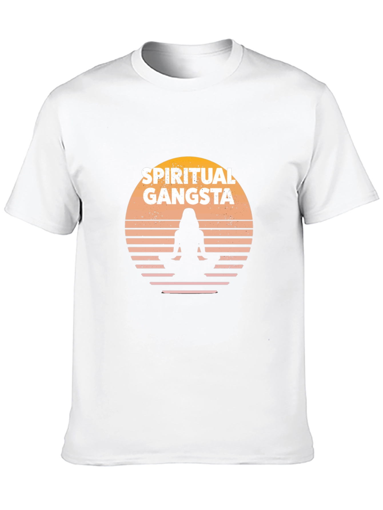 Spiritual Gangsta Graphic T-Shirt - Black