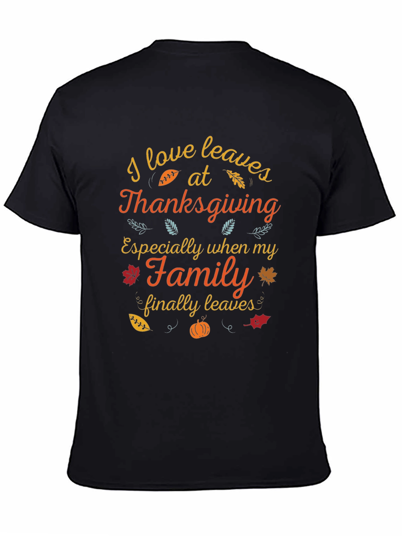 Thanksgiving Leaves Graphic Tee