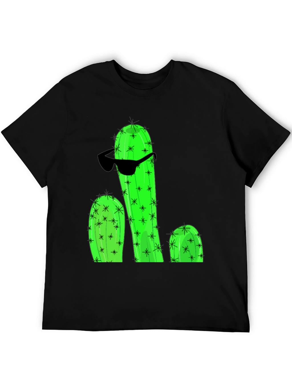 Cool Cactus Graphic T-Shirt