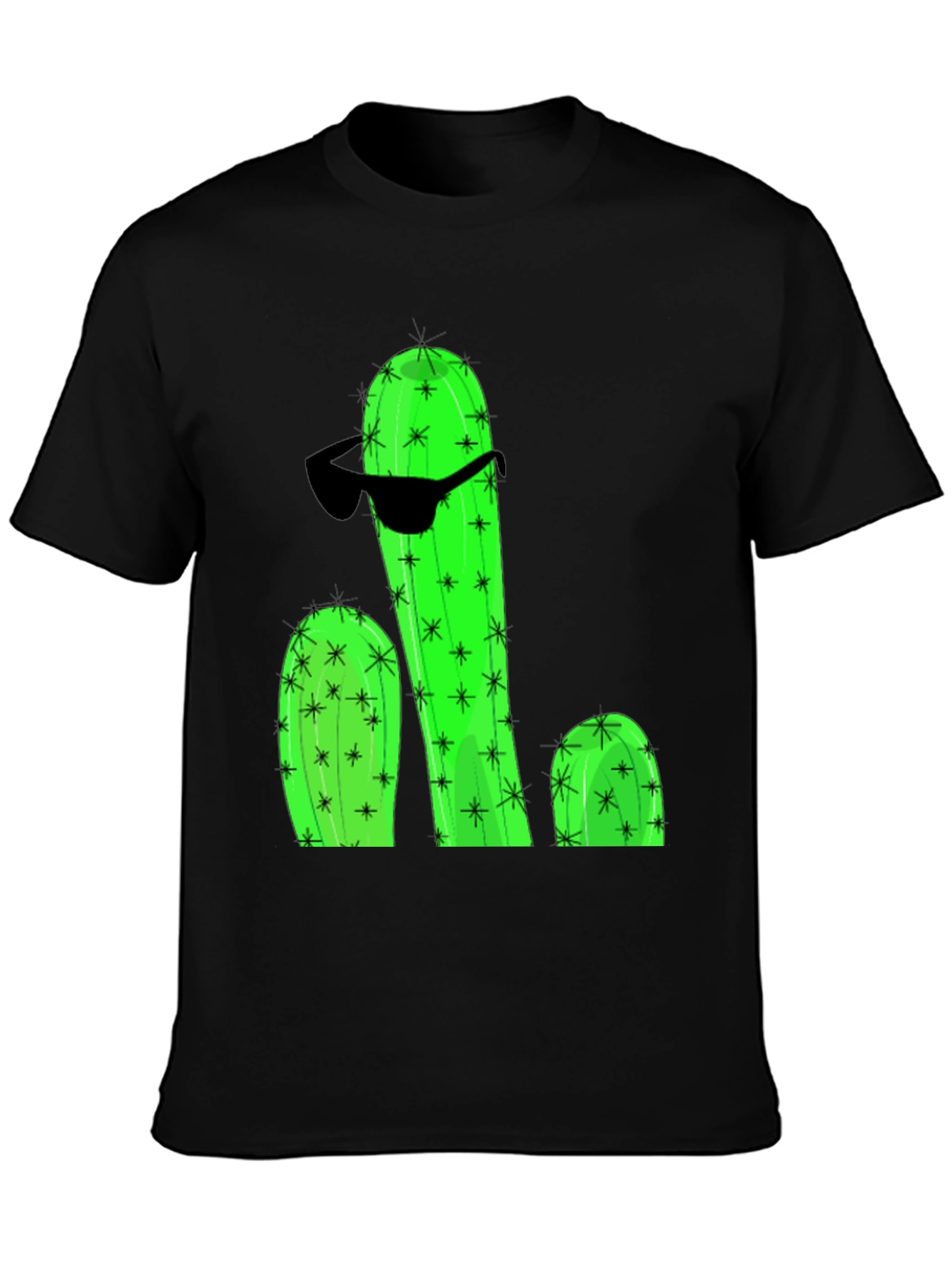 Cool Cactus Graphic T-Shirt