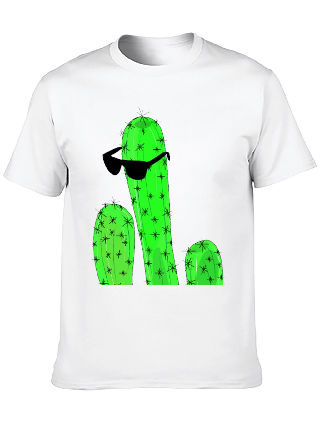 Cool Cactus Graphic T-Shirt