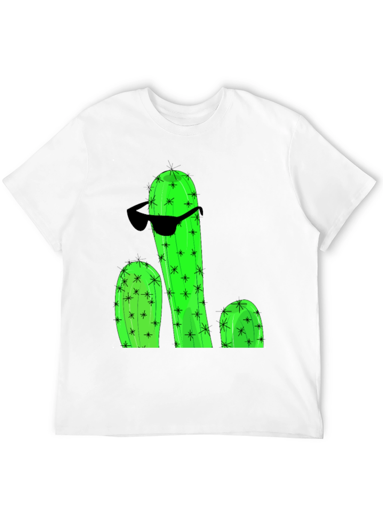 Cool Cactus Graphic T-Shirt