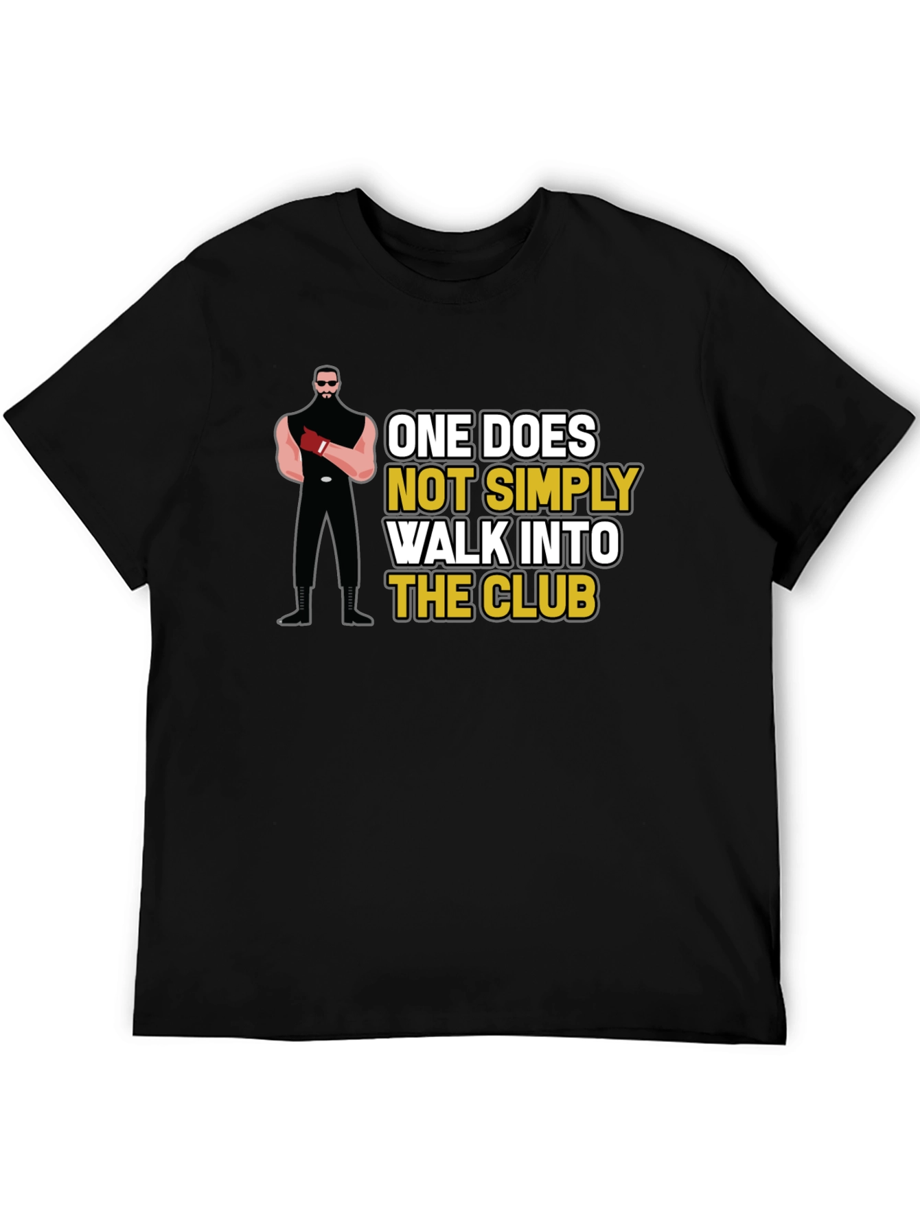 Funny Club T-Shirt: One Does Not Simply Walk In