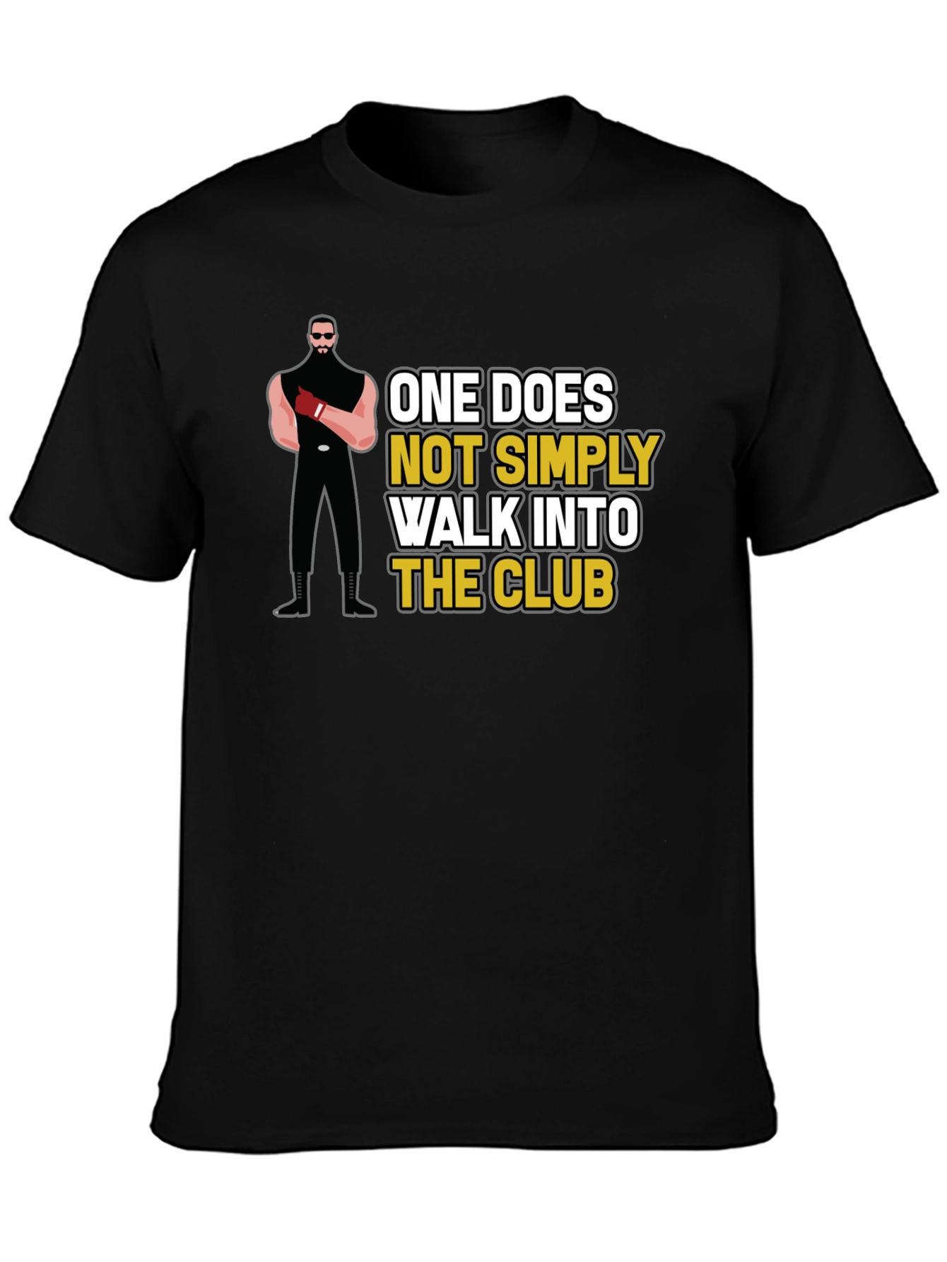 Funny Club T-Shirt: One Does Not Simply Walk In