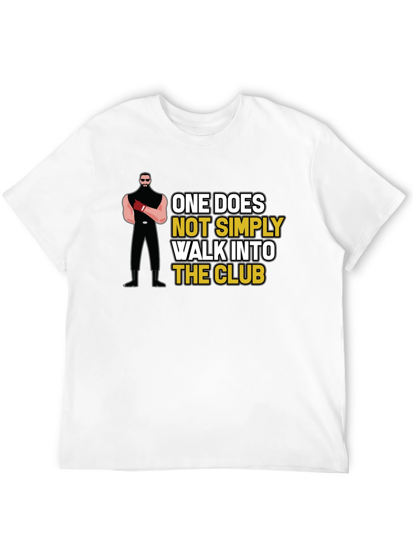 Funny Club T-Shirt: One Does Not Simply Walk In