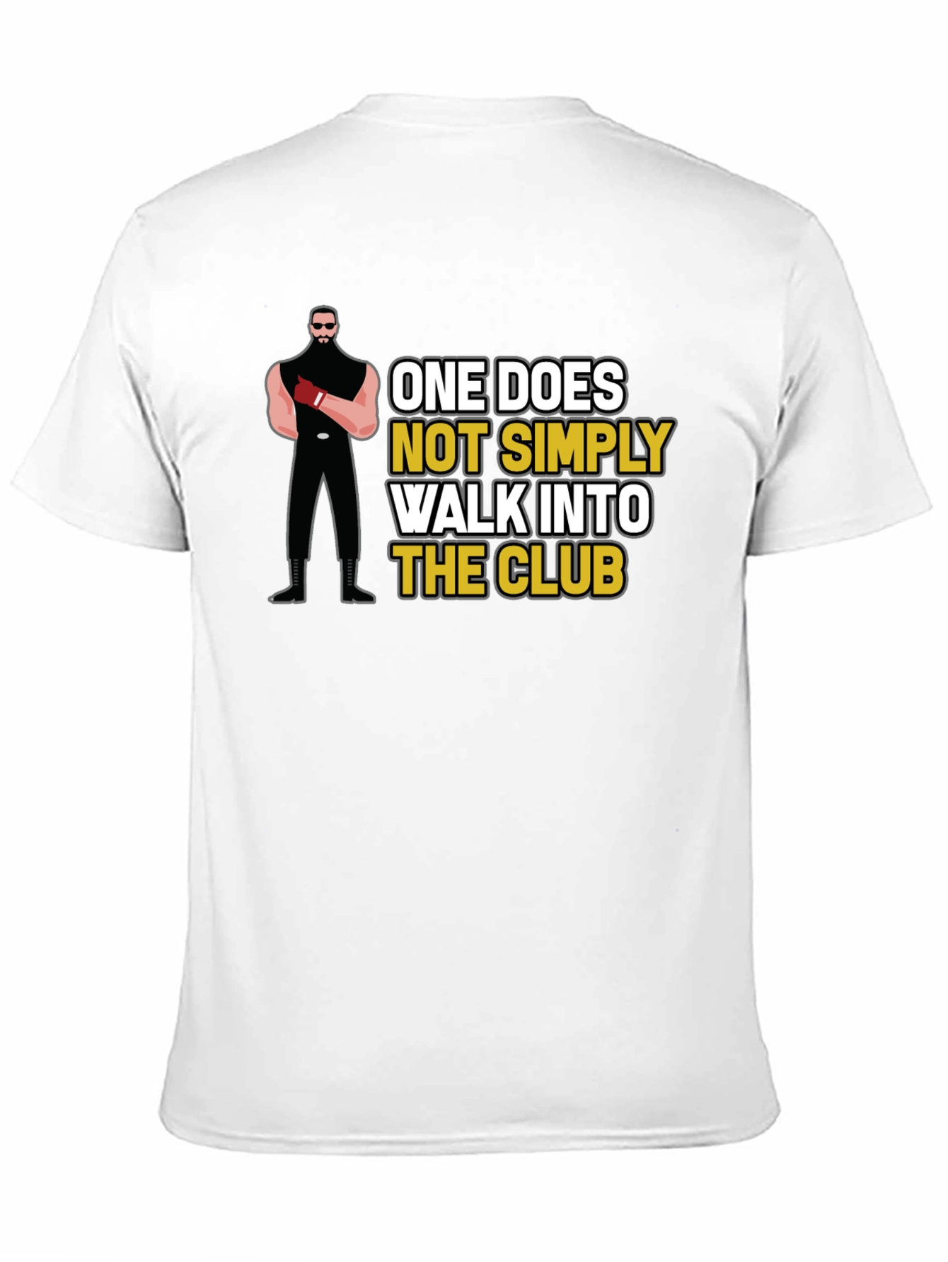 Funny Club T-Shirt: One Does Not Simply Walk In