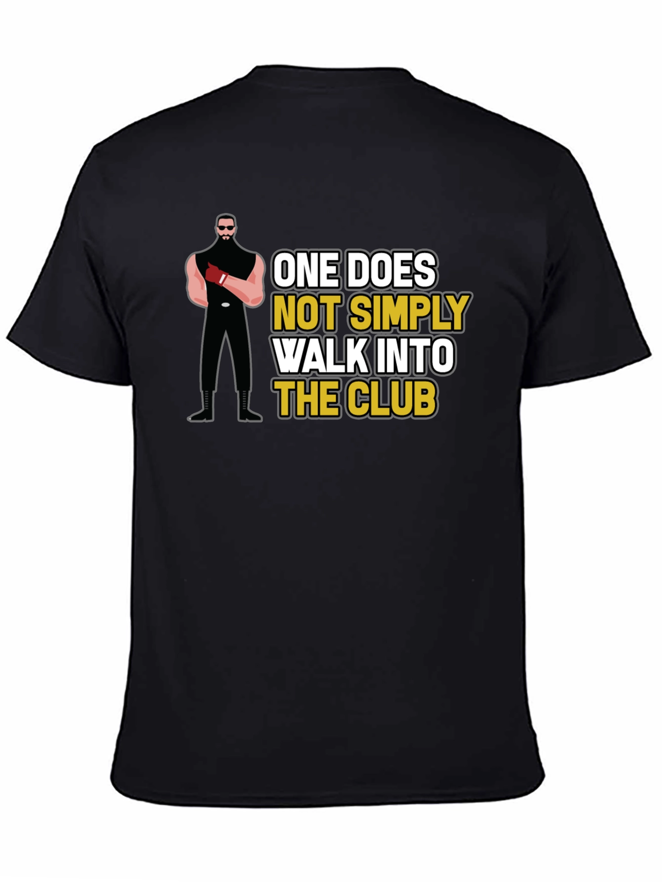 Funny Club T-Shirt: One Does Not Simply Walk In