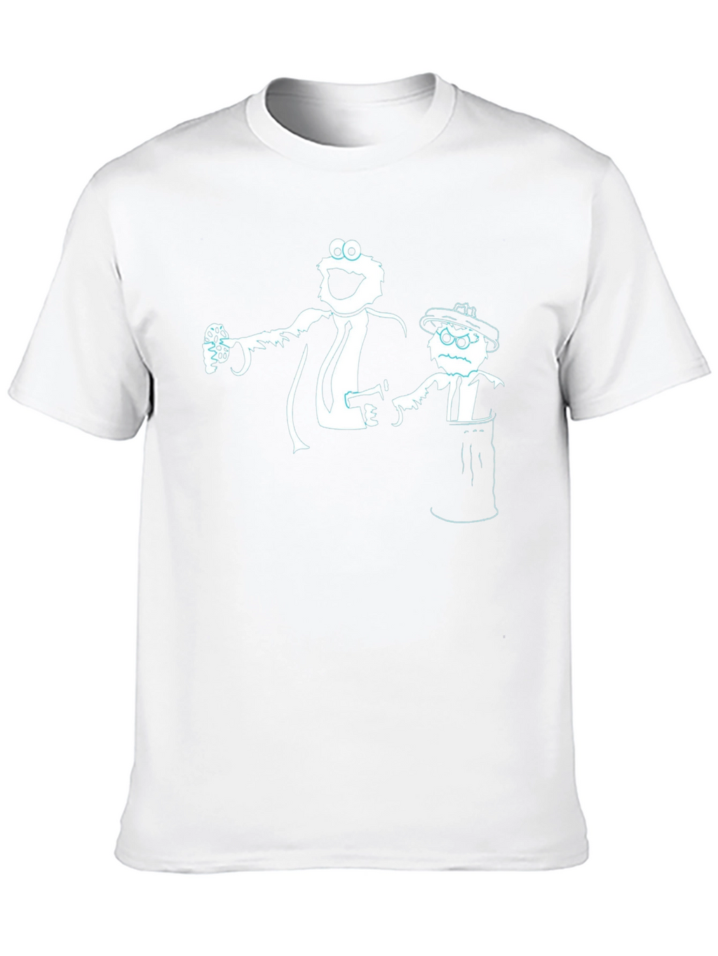Gangster Muppets Graphic T-Shirt - Black