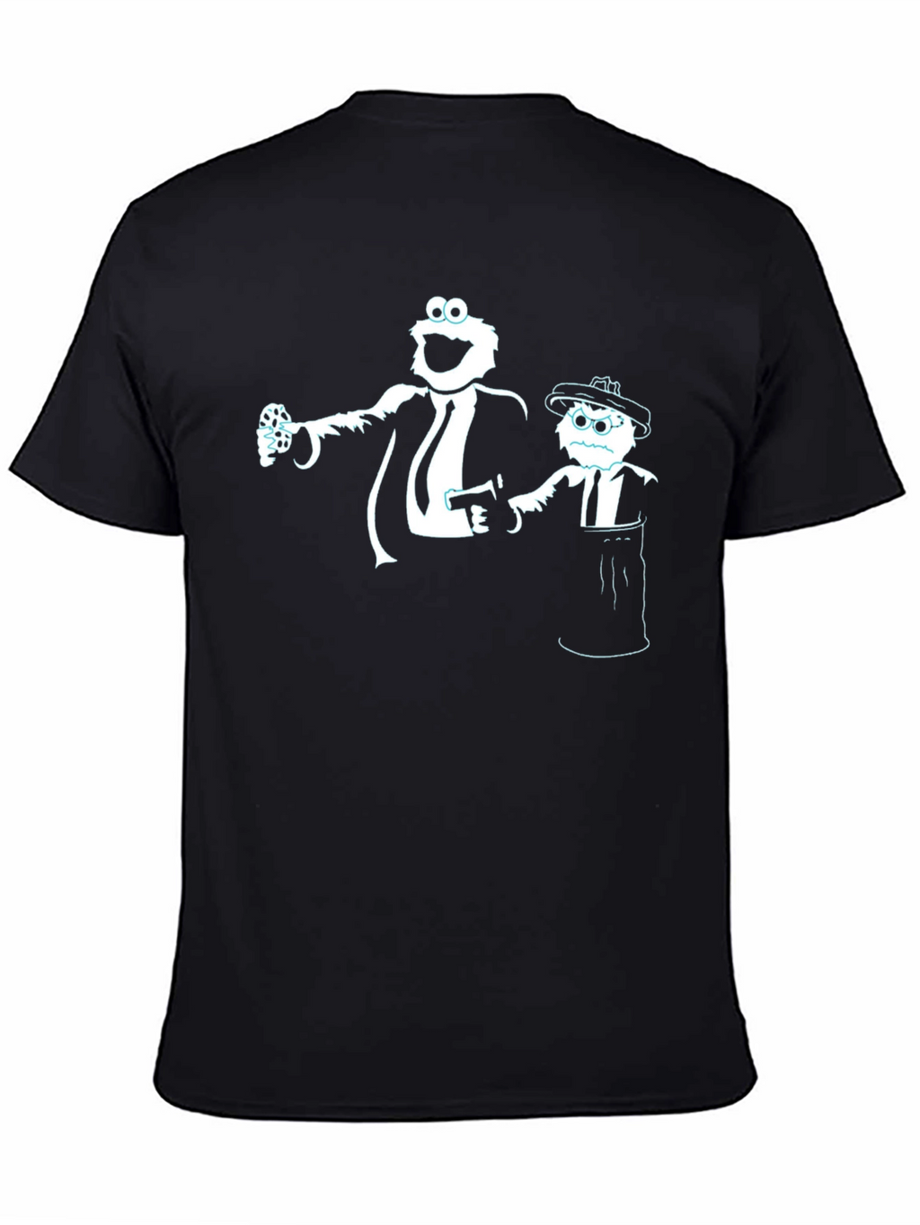 Gangster Muppets Graphic T-Shirt - Black