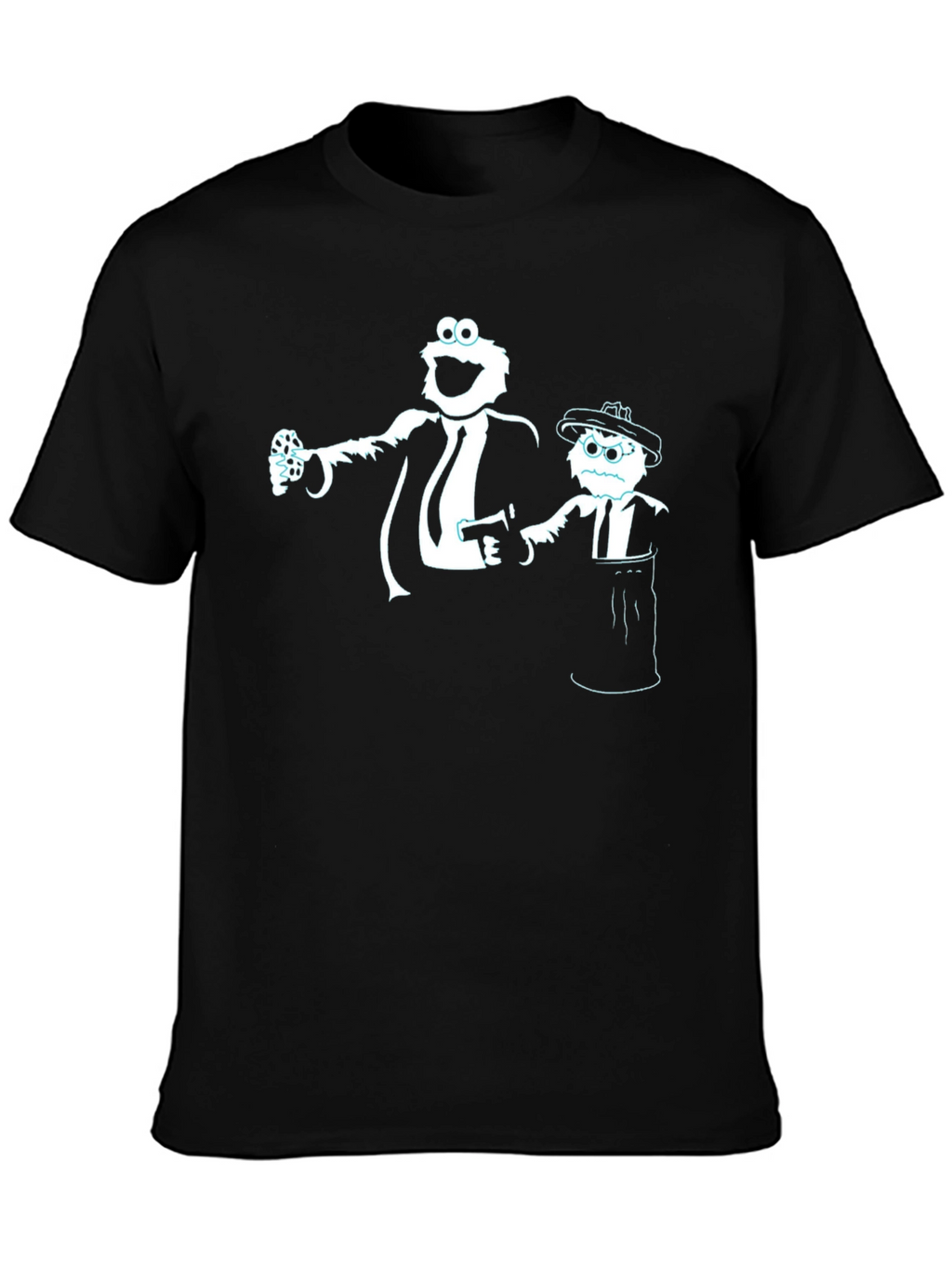 Gangster Muppets Graphic T-Shirt - Black