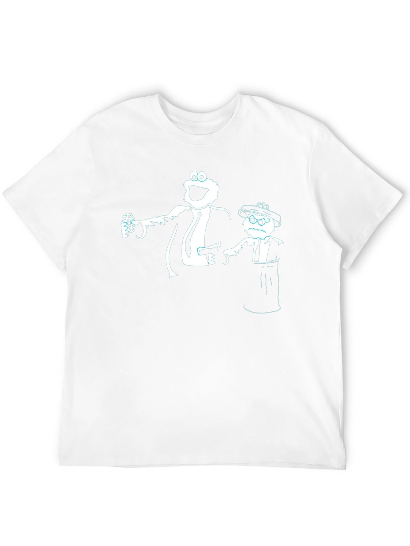 Gangster Muppets Graphic T-Shirt - Black