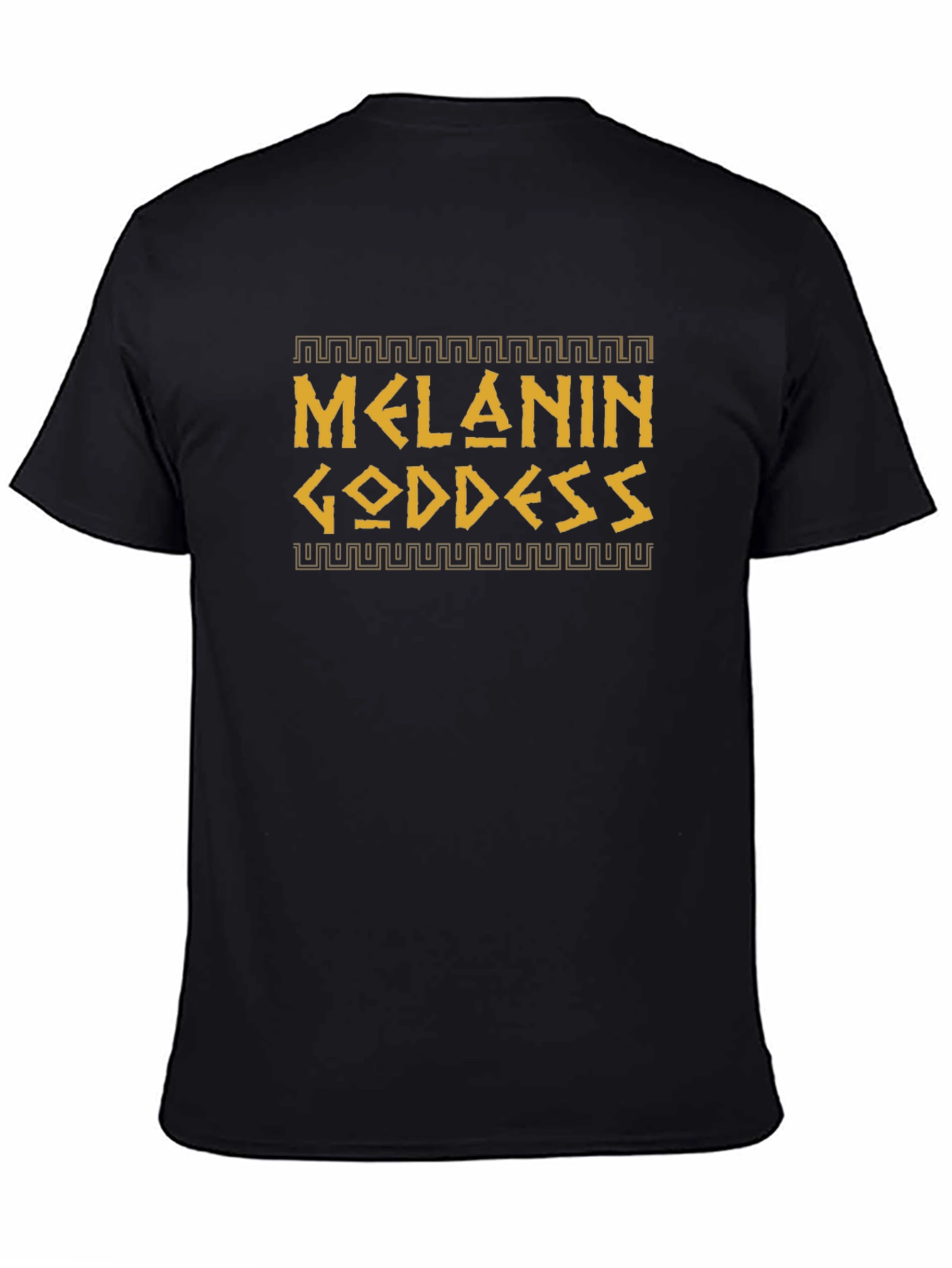 Melanin Goddess T-Shirt - Black