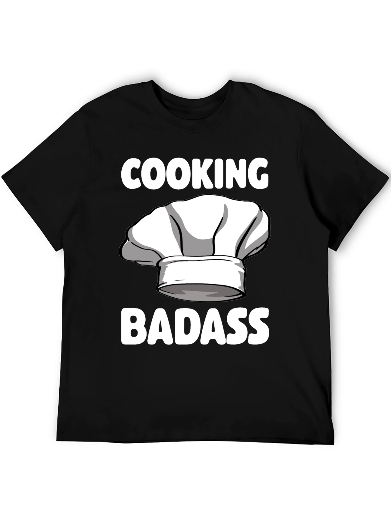 Cooking Badass T-Shirt Chef Humor Tee