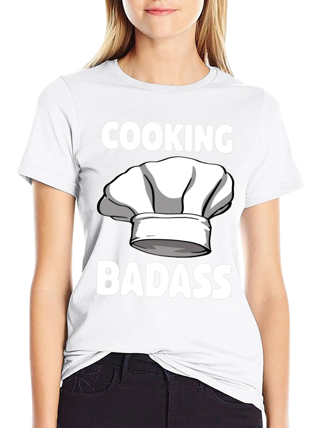 Cooking Badass T-Shirt Chef Humor Tee