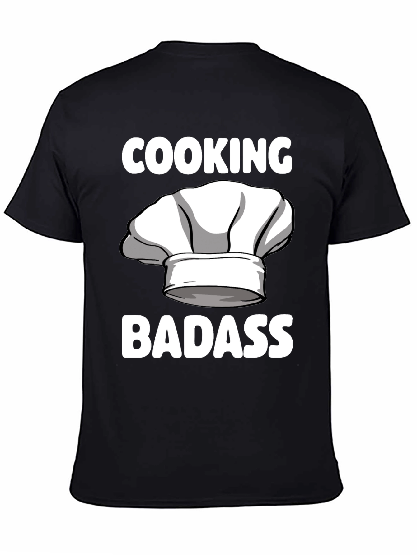 Cooking Badass T-Shirt Chef Humor Tee
