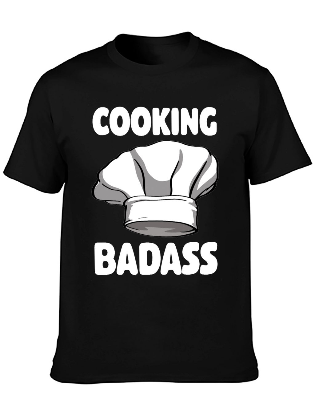 Cooking Badass T-Shirt Chef Humor Tee