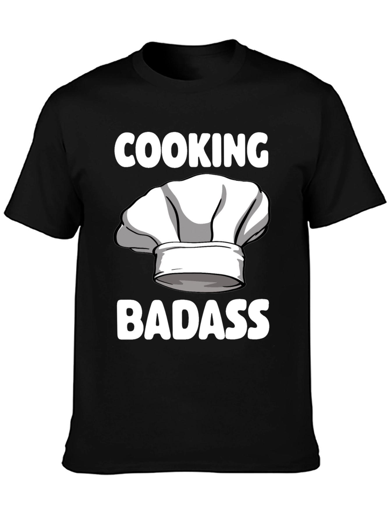 Cooking Badass T-Shirt Chef Humor Tee